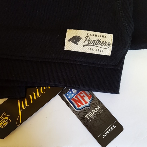 NFL Juniors Carolina Panthers Hoody NWT X Small - Picture 7 of 8